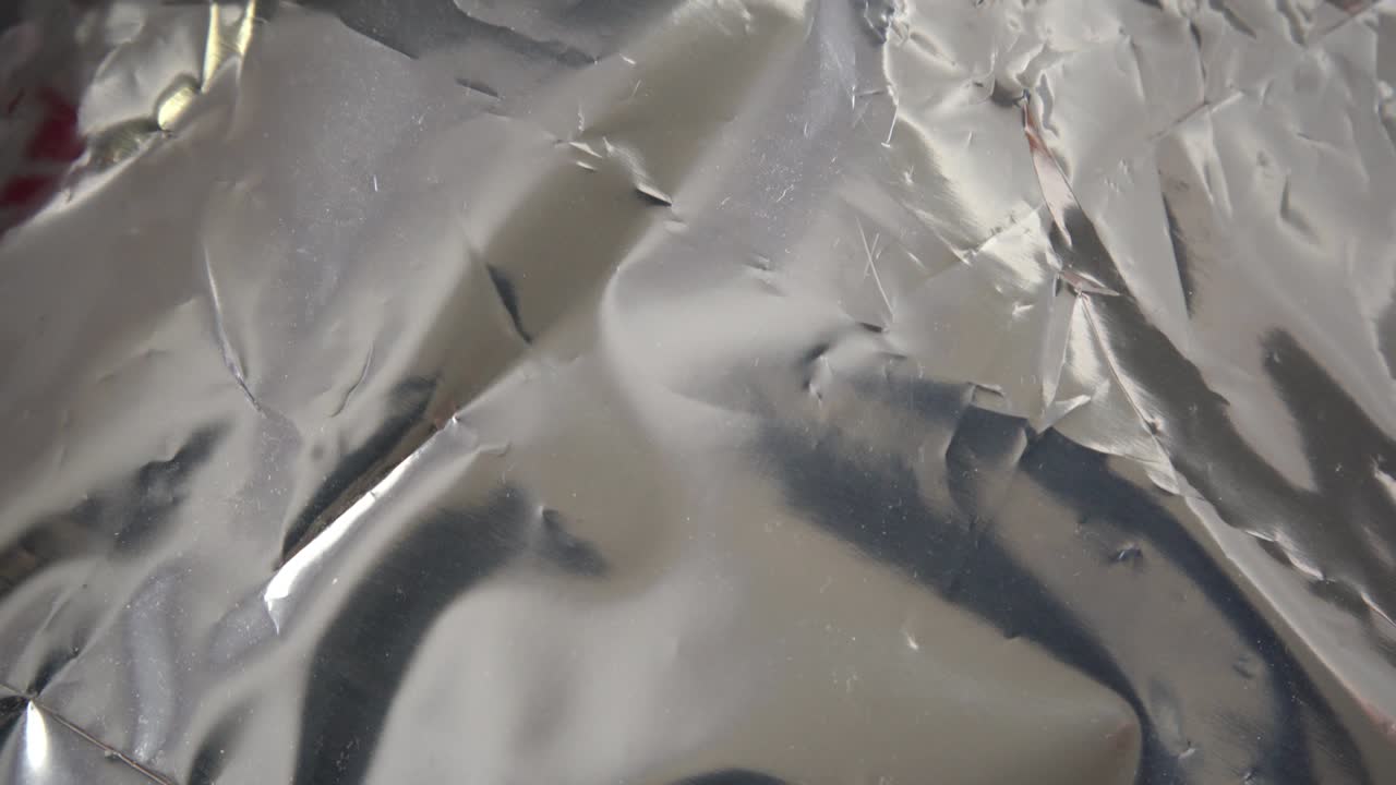 반사성 포일 텍스처와 박이는 반사