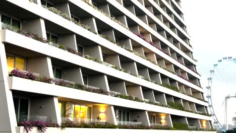 Balconies-Of-Marina-Bay-Sands-Hotel-And-Casino-Overlooking-The-Singapore-Flyer-In-Singapore