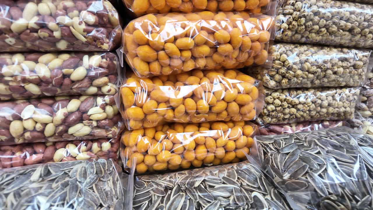 Packaged nuts and seeds