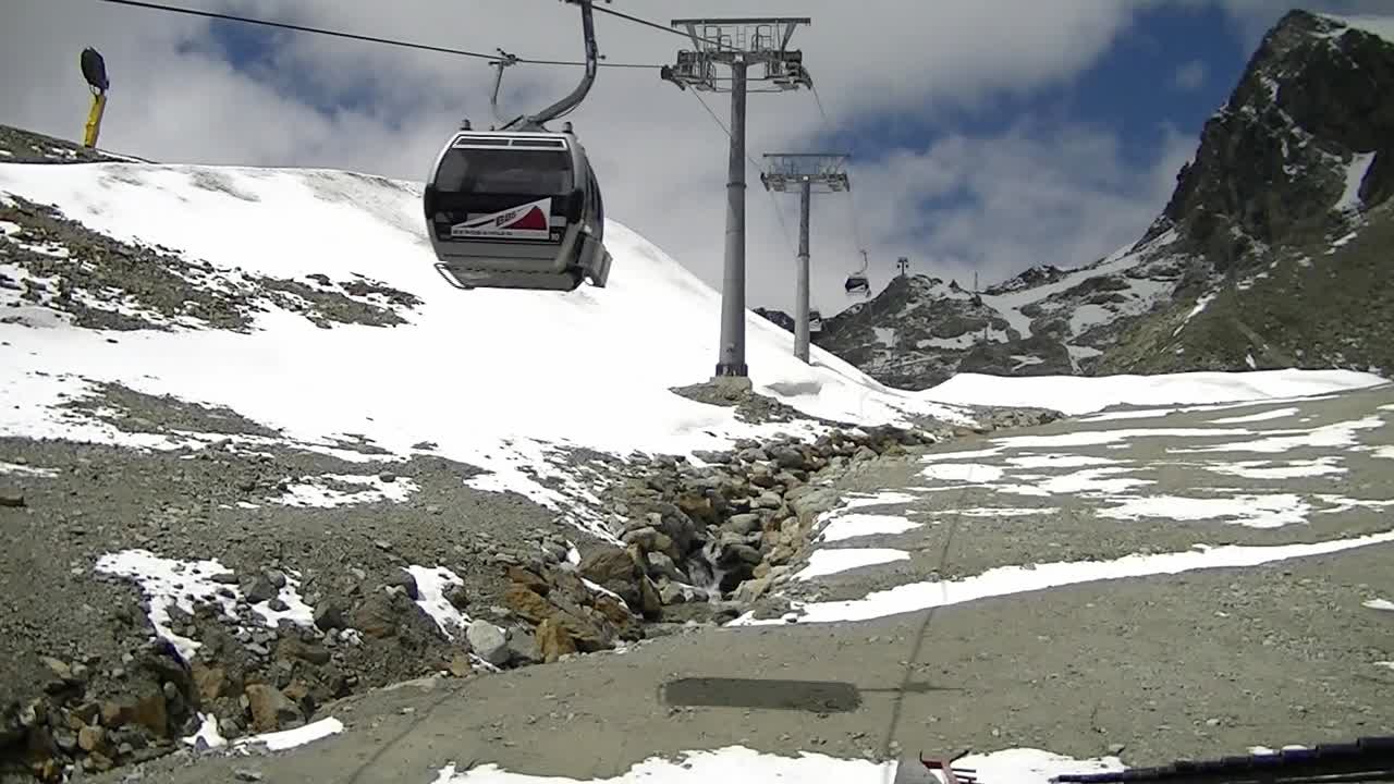 Timelapse di funivia.