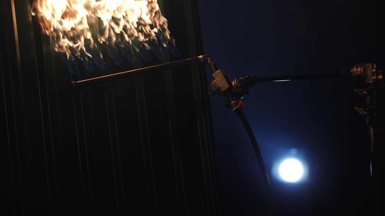 금속 패널에 대한 화재 테스트