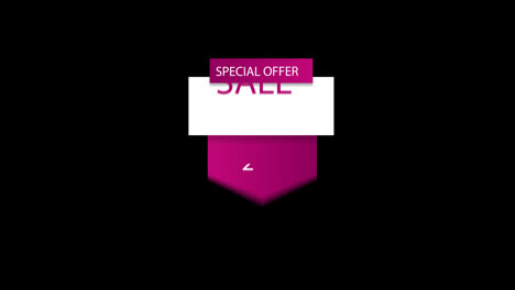 Special-offer-sale-sign-banner-for-promo-video.-Sale-badge.-20-percent-off-discount-tags-with-Alpha-Channel-transparent-background.