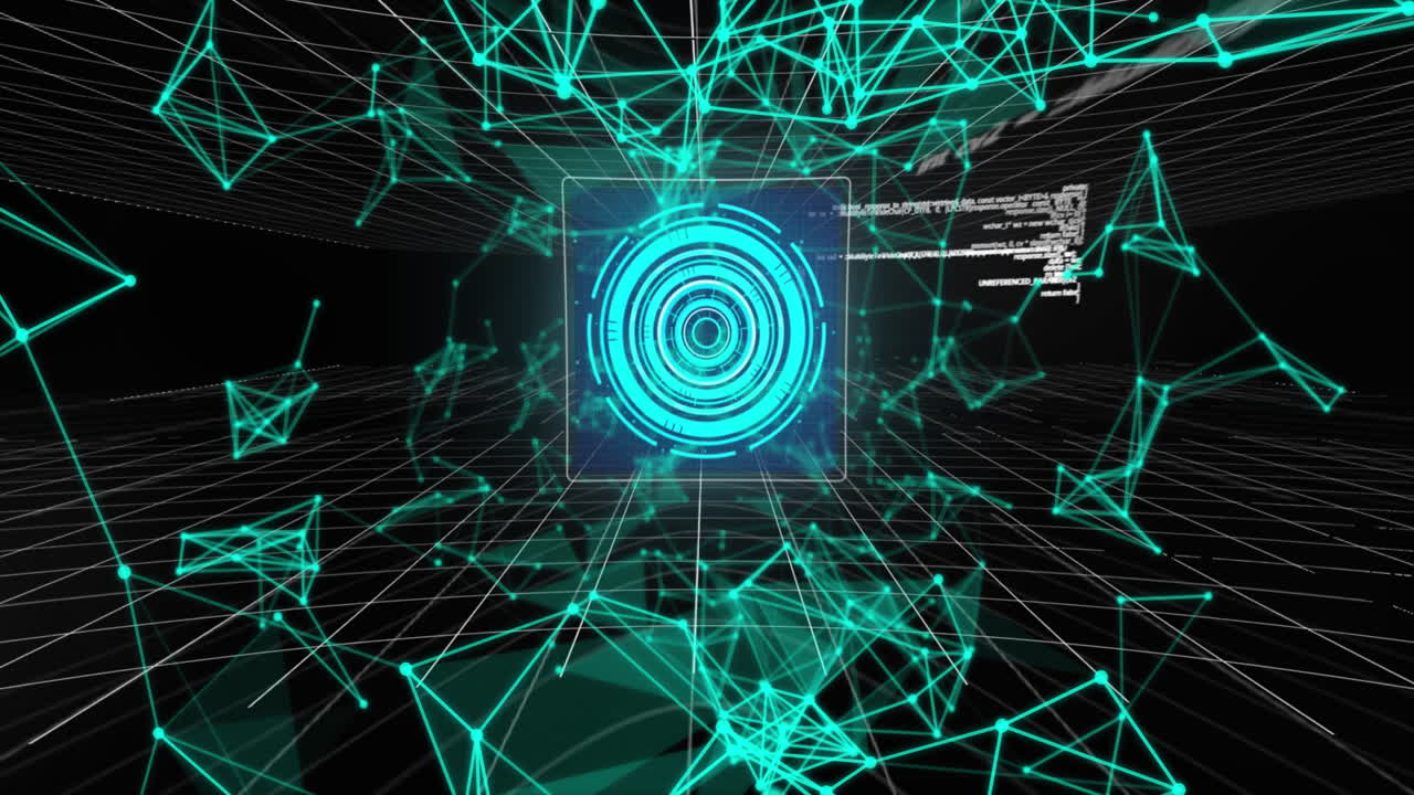 연결 네트워크의 애니메이션과 데이터 처리