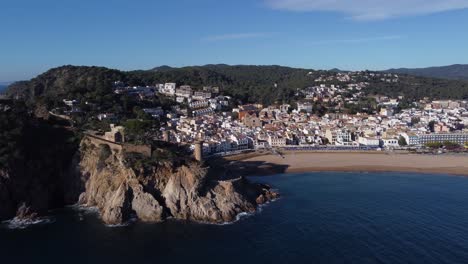 Old-town-on-seashore-in-sunny-day