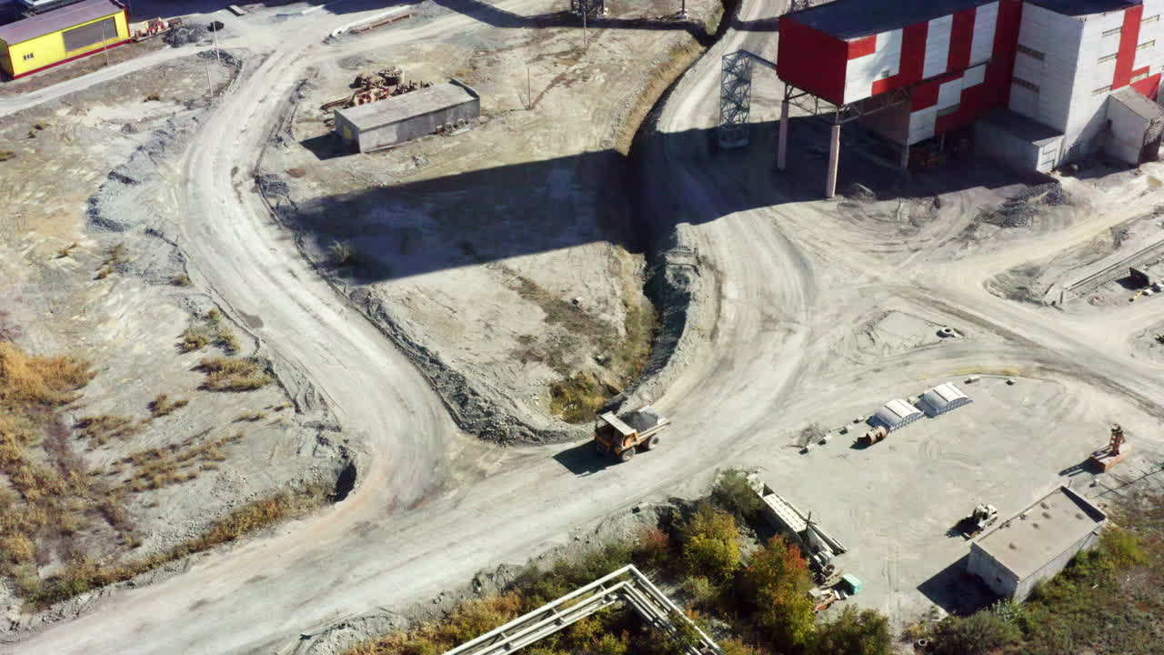 sitio industrial con vista aérea