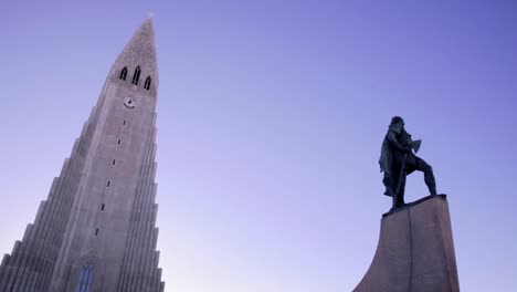 hallgrimskirkja  in reykjavik