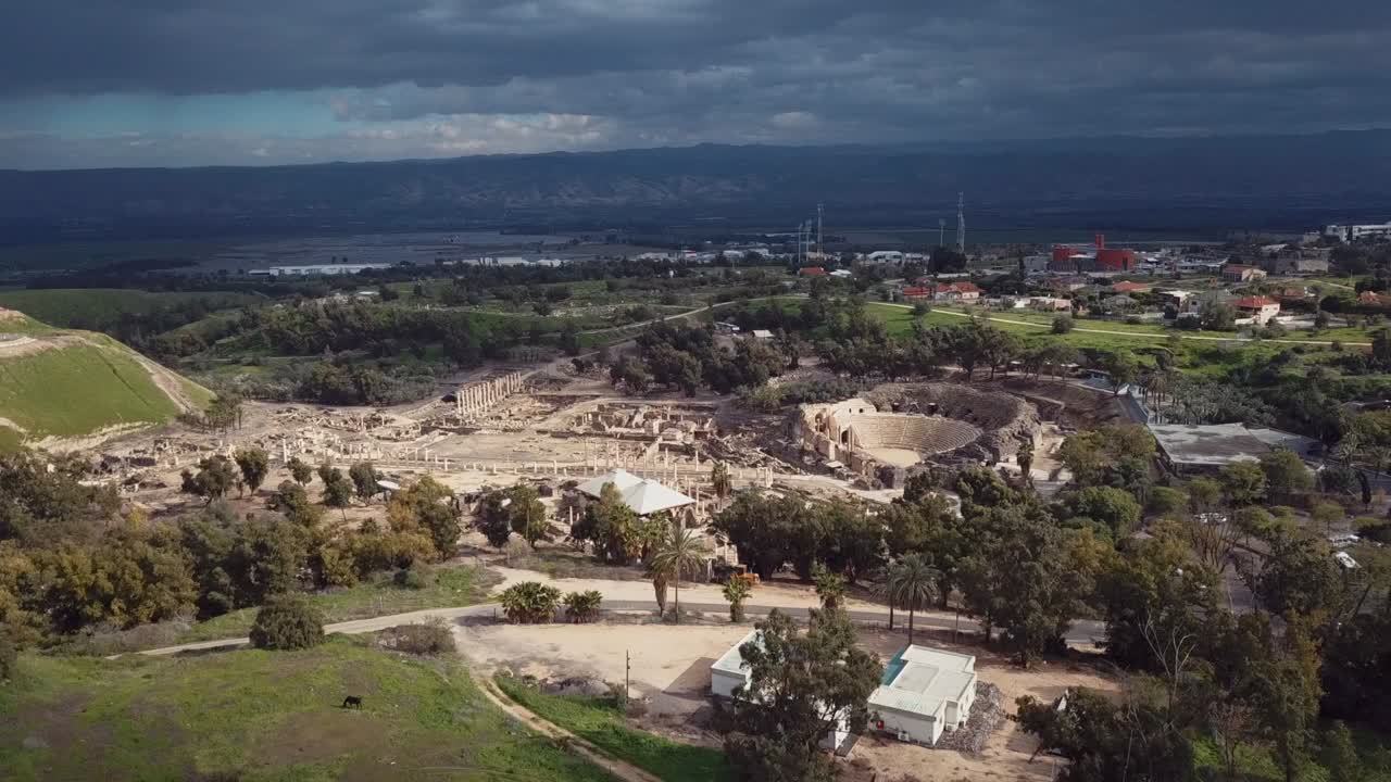 고대 스키토폴리스 (beit shean, 이스라엘)