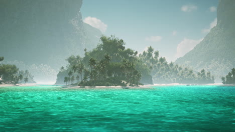 isla paradisíaca tropical