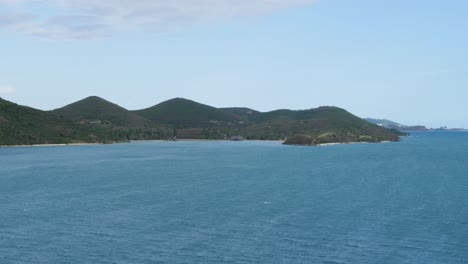 beautiful island of noumea, new caledonia, panoramic view.