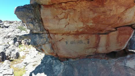 Aerial-footage-of-the-Cedarberg-Mountains,-Western-Cape,-South-Africa