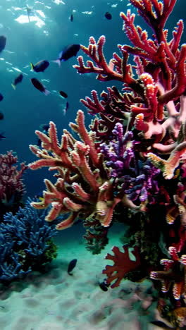 el vibrante ecosistema de arrecifes de coral
