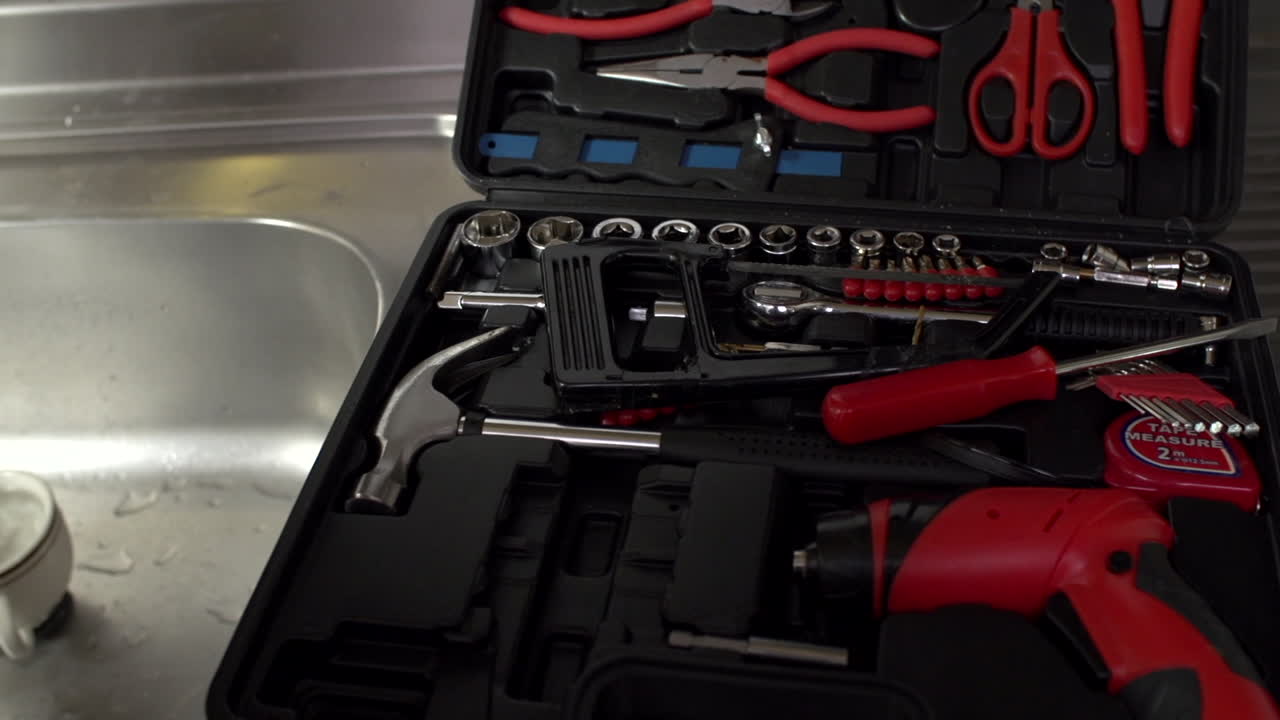 배관 도구 조작