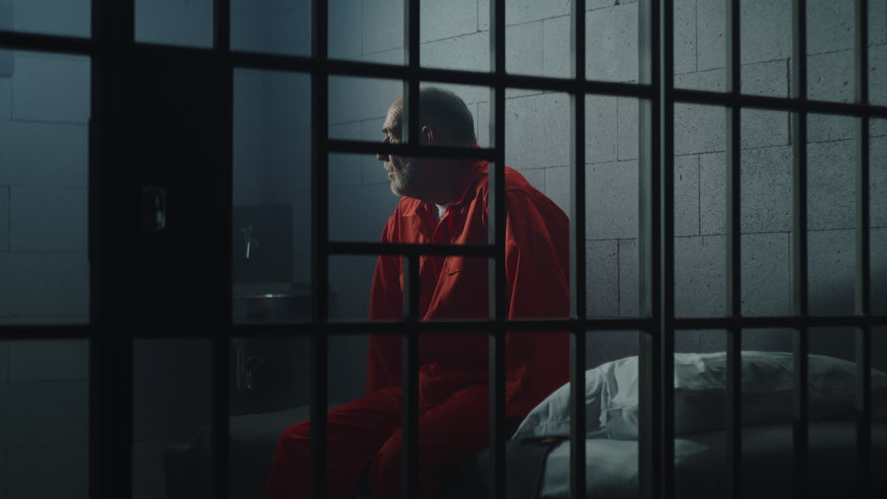 hombre trabaja en una computadora multimonitor en la inversión en la oficina de casa por la noche (imágenes de stock)