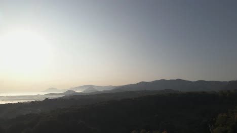 Hills-covered-in-forest-stretching-out-towards-the-horizon-in-Ukraine