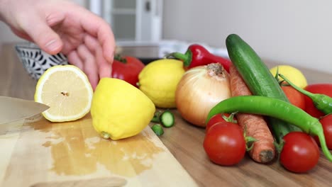 making salad diet kitchen