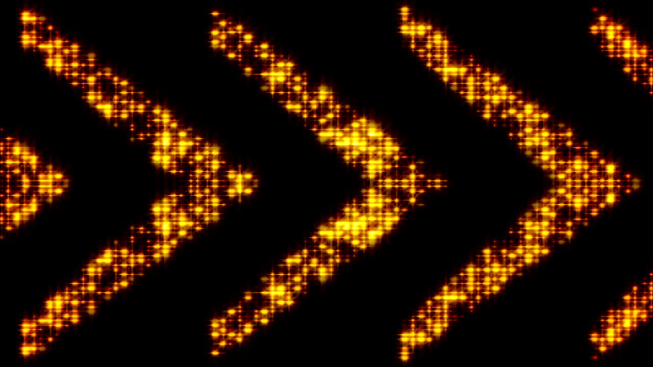 fondo de luz parpadeante con flechas. telón de fondo digital abstracto. tecnología de renderización 3d