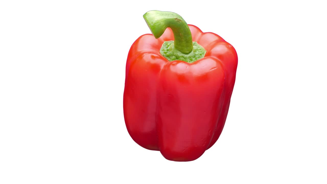 Sweet bell pepper isolated