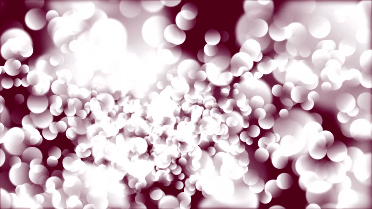 색 추상적인 조명 보케 배경 애니메이션, 원 보케 조명