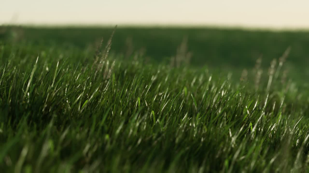 hierba verde fresca como un bonito fondo