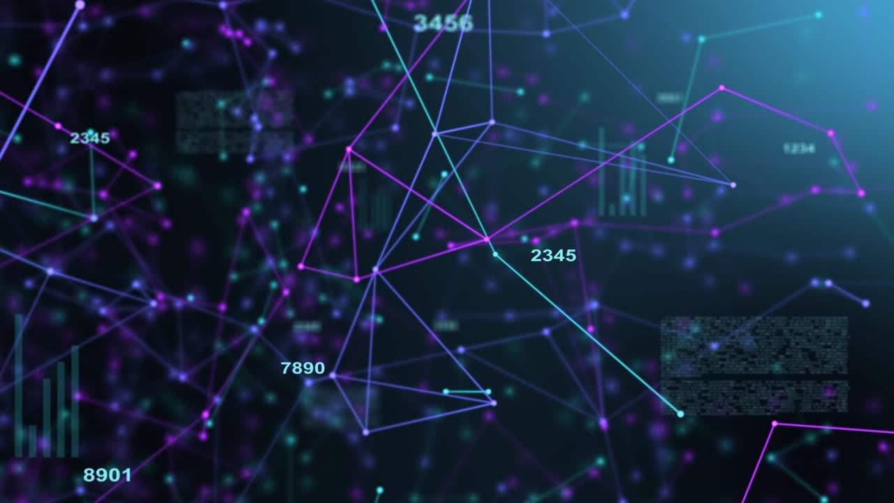 abstract futuristic motion