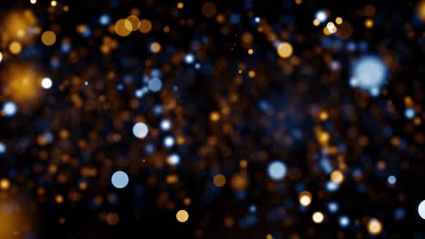 partículas de polvo abstracto luz bokeh títulos de movimiento bucle de fondo cinematográfico