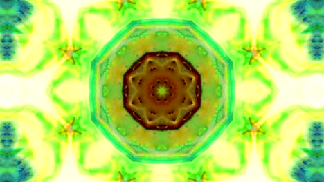 abstracto pincel tinta concepto liso patrón simétrico ornamental decorativo caleidoscopio movimiento círculo geométrico y formas de estrellas