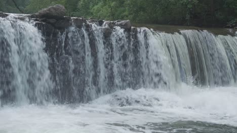 Waterfall,-the-Wissahickon-Creek,-Philadelphia,-PA