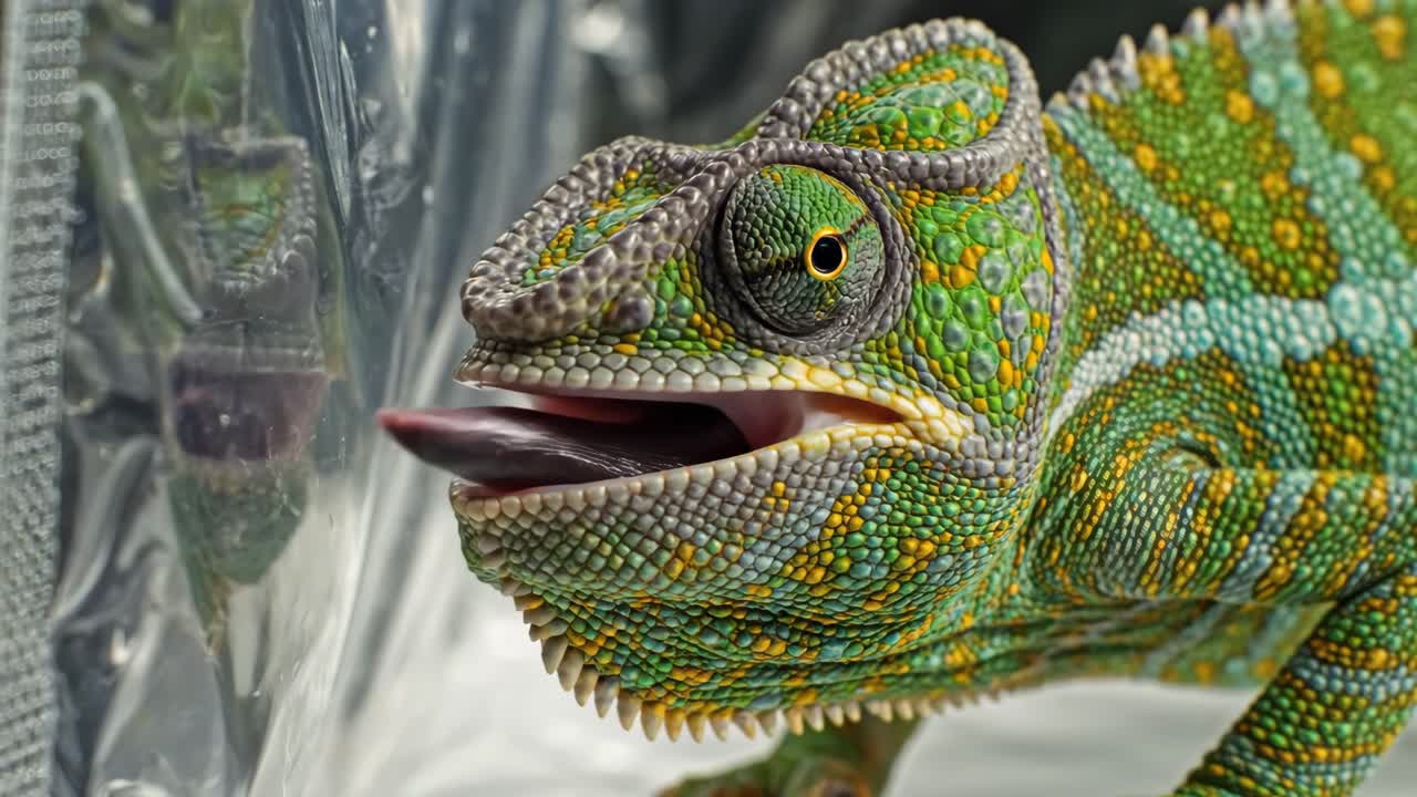 Chameleon Close-Up