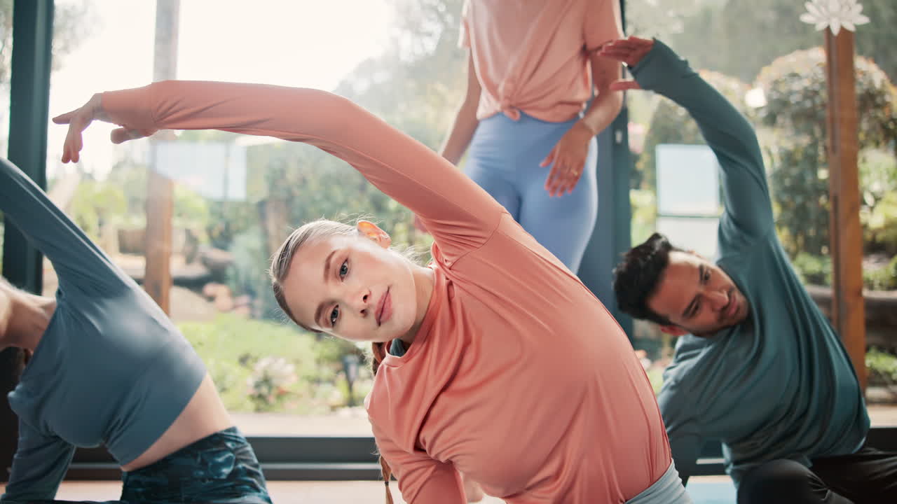 요가 스트레칭 수업