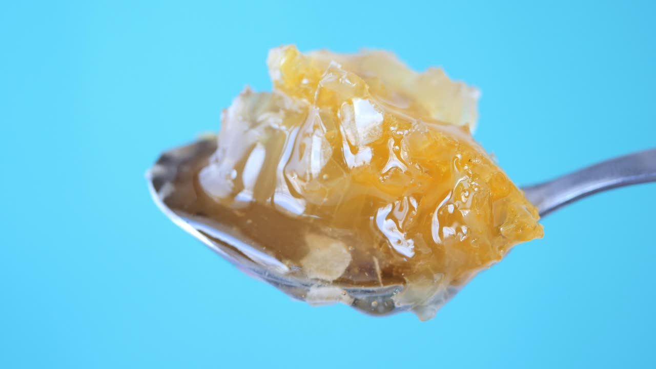 Honeycomb on a Spoon