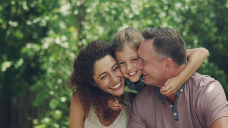 retrato de familia feliz