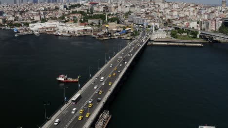 estambul bósforo y el puente del cuerno de oro vista aérea 7