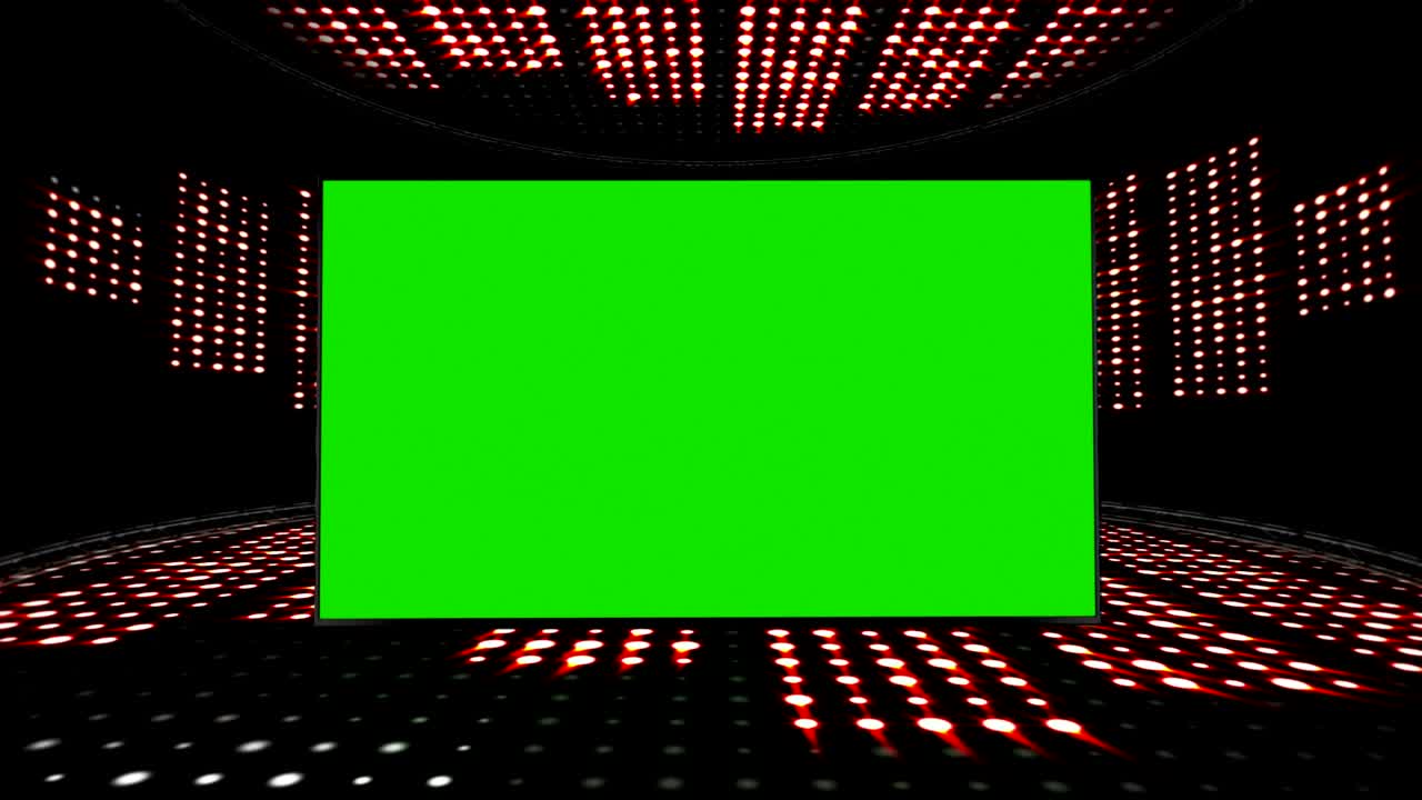 음악 파동 방, 조명 전구 애니메이션, 렌더링, 배경, 루프