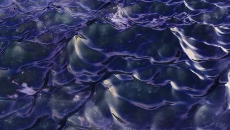 Fantasy-colored-layered-waves-and-ripples,-tranquil-calm-background-and-endless-seamless-looping