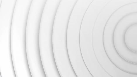 Animation-of-white-circles-and-pattern-on-seamless-loop