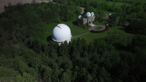 aerial of space observatory