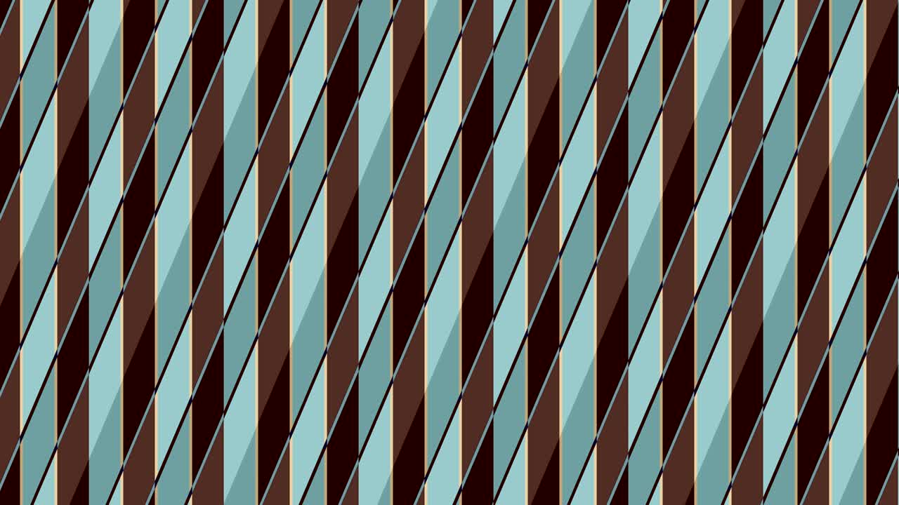 animación compuesta por rayas de colores intersectadas.