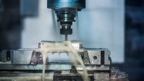 Metalworking CNC milling machine.