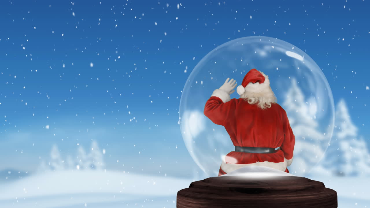 Globo de la nieve de Navidad