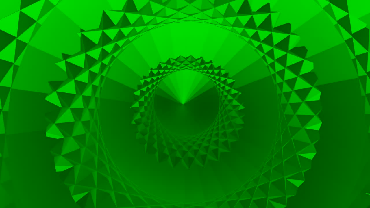 vídeo animado abstracto con rotación alrededor del centro