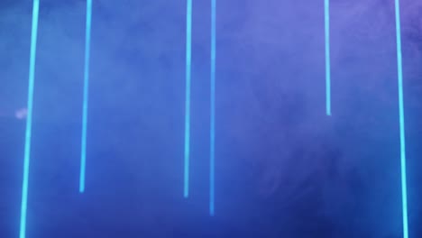 smoke neon lights disco glow blue background