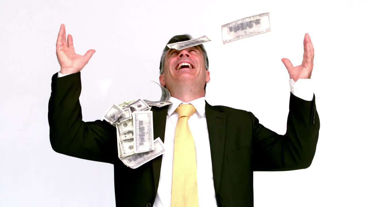 사업가에게 떨어지는 청구서