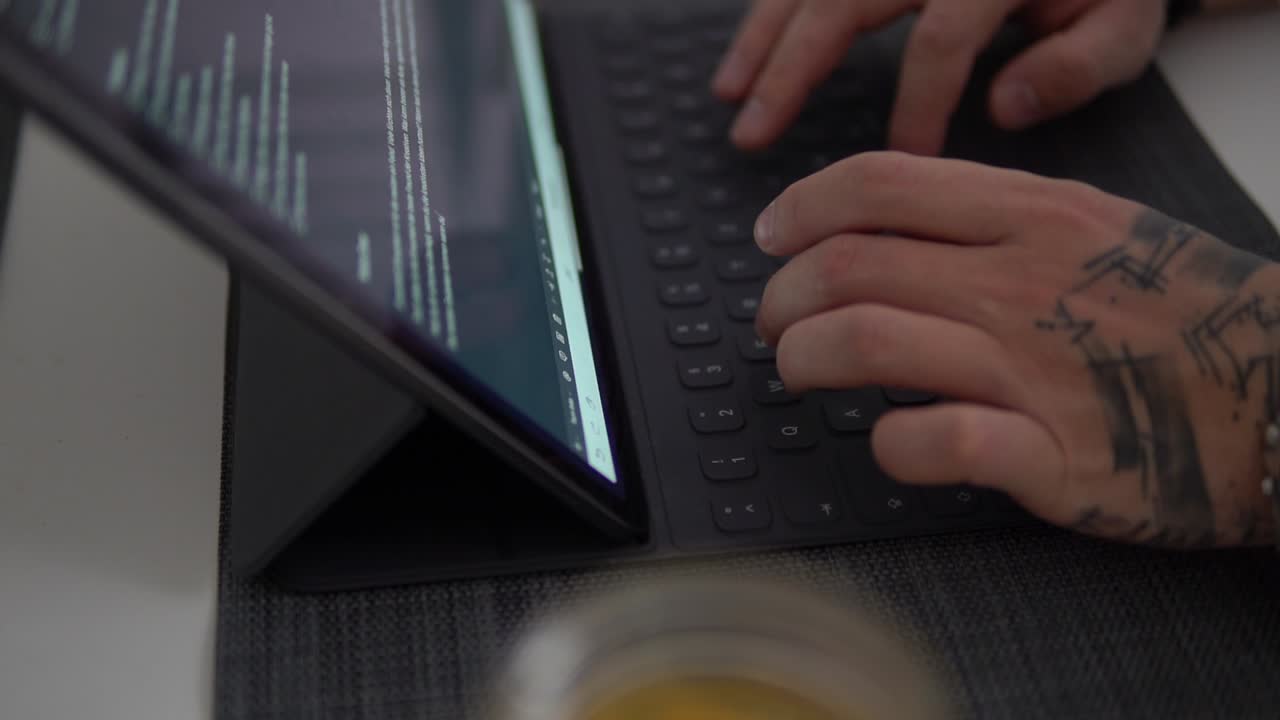 Typing on iPad Pro 2018