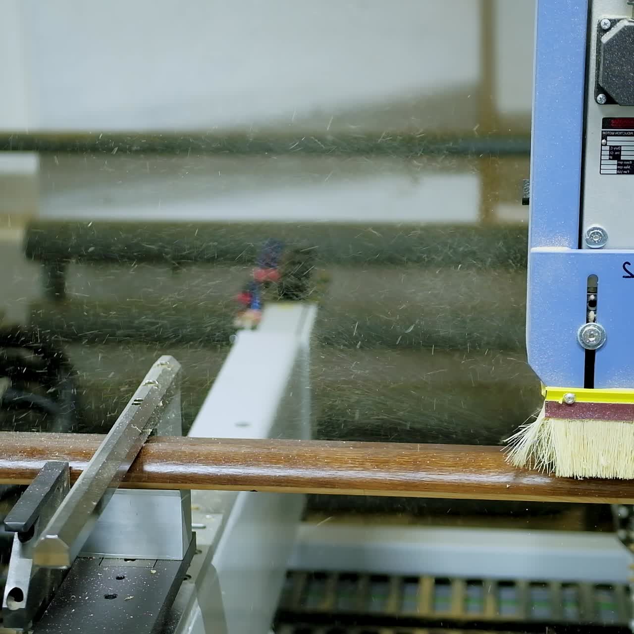 Wood door manufacturing process