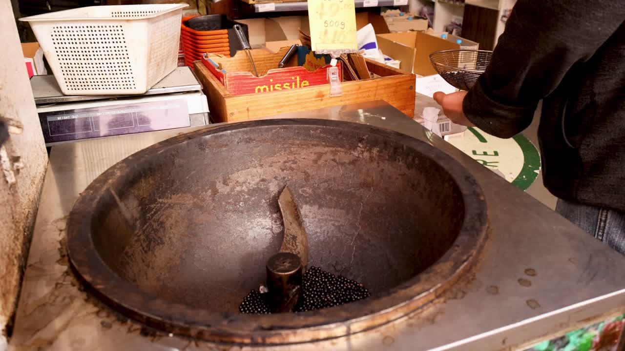 멜버른 시장 에서 는 커피 콩