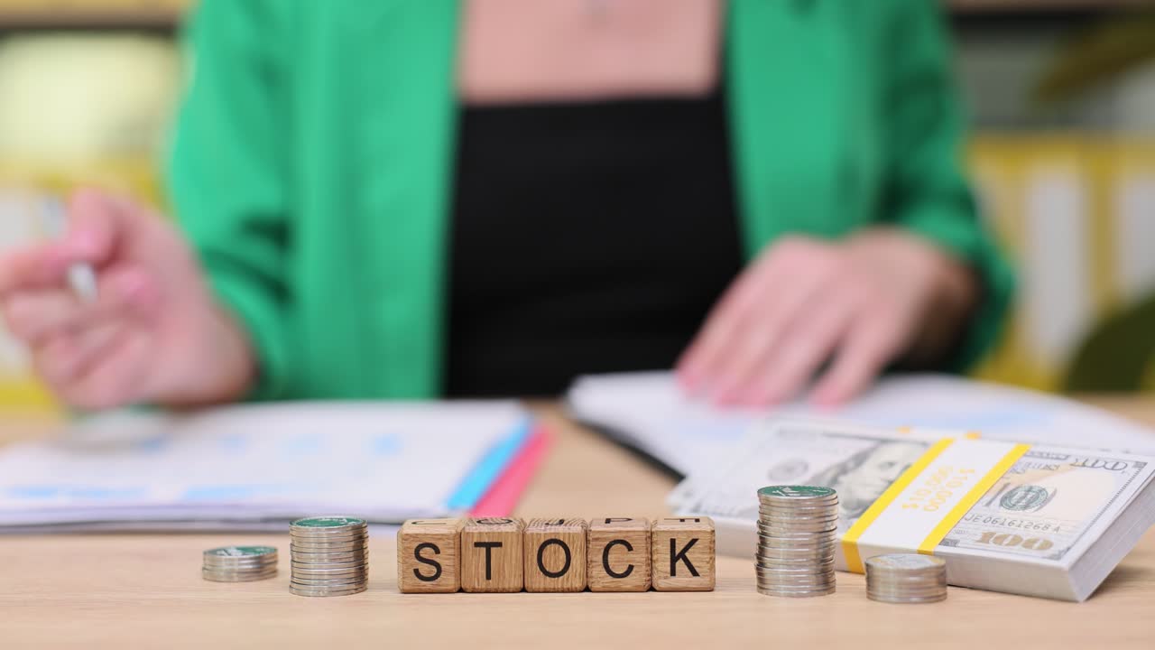 Stock investment concept