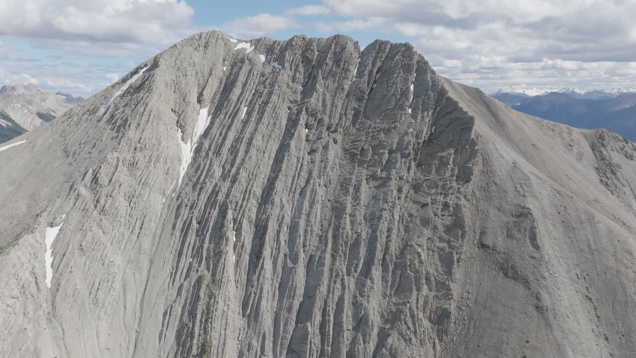 Beaverhead Peak, Mount 7 In British Columbia, Canada. - aerial shot