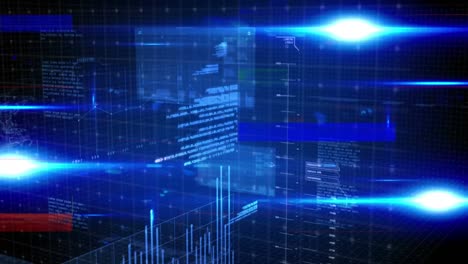 análisis por computadora contra el efecto de mezclado colorido