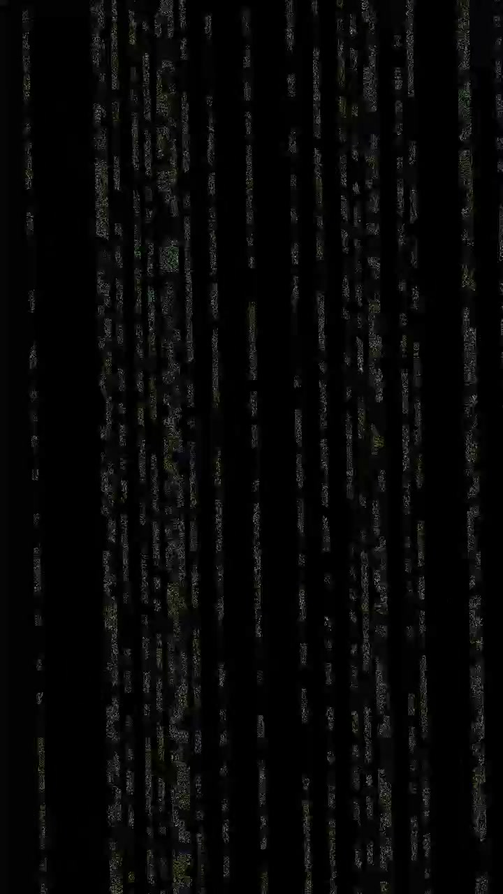 Abstract Digital Glitch Effect with Vertical Lines