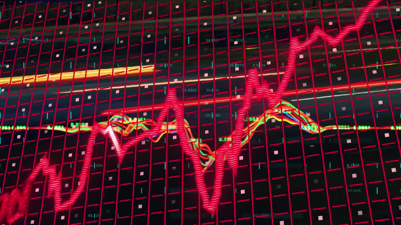 animación del texto de la inflación sobre el diagrama